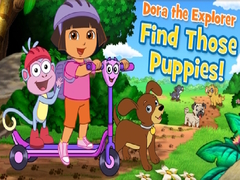 Hry Dora the Explorer Find Those Puppies