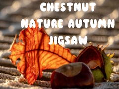 Hry Chestnut Nature Autumn Jigsaw