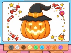 Hry Coloring Book: Halloween Pumpkin