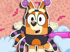 Hry Coloring Book: Halloween Spooky Bingo & Bluey