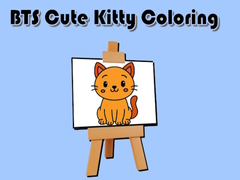 Hry BTS Cute Kitty Coloring