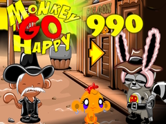 Hry Monkey Go Happy Stage 990