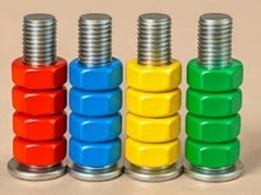 Hry Nut Sort Color Puzzle Game