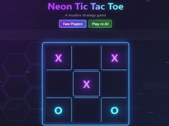 Hry Neon Tic-Tac-Toe