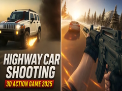 Hry Highway Car Shooting 3D Action Game 2025