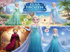 Hry Elsa Frozen Season Dress Up