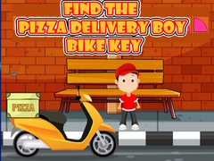 Hry Find the Pizza Delivery Boy Bike Key