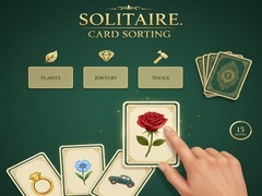 Hry Solitaire. Card Sorting