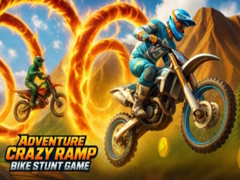 Hry Adventure Crazy Ramp Bike Stunt Game