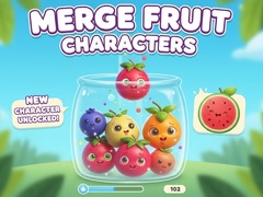 Hry Merge Fruit Characters