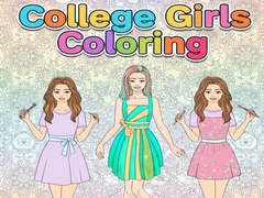 Hry College Girls Coloring