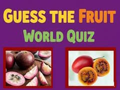 Hry Guess The Fruit World Quiz