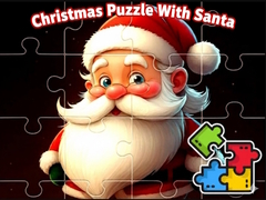 Hry Christmas Puzzle With Santa