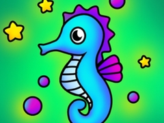 Hry Seahorse Coloring