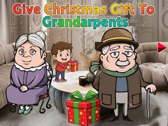 Hry Give Christmas Gift To Grandparents