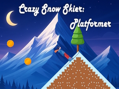 Hry Crazy Snow Skier: Platformer