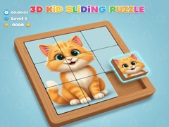 Hry 3D Kid Sliding Puzzle
