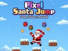 Hry Pixel Santa Jump
