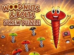 Hry Wood Nuts and Bolts Screw Puzzle