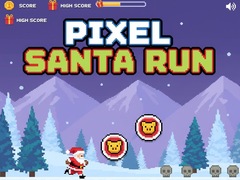 Hry Pixel Santa Run