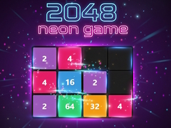 Hry 2048 neon game