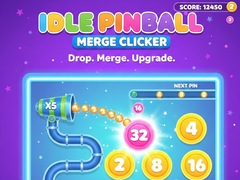 Hry Idle PinBall Merge Clicker