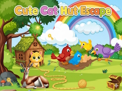 Hry Cute Cat Hut Escape