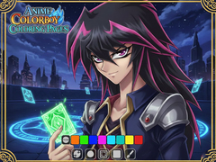 Hry Anime Boy Coloring Pages