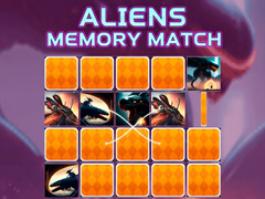 Hry Aliens Memory Match