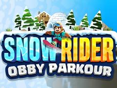 Hry Snow Rider Obby Parkour