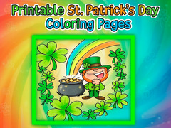 Hry Printable St Patricks Day Coloring Pages