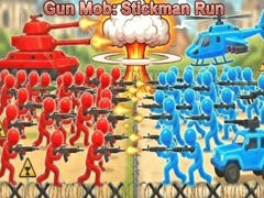 Hry Gun Mob: Stickman Run