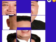 Hry Kim Jong Un Tile Puzzle