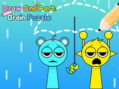 Hry Draw One Part Brain Puzzle