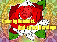 Hry Color by Numbers. Anti-stress Drawings