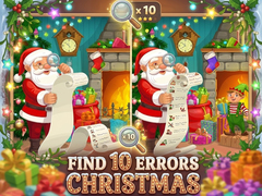 Hry Find 10 Errors Christmas