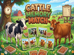 Hry Cattle Memory Match