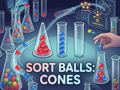 Hry Sort Balls: Cones