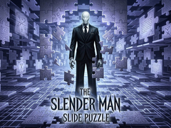 Hry The Slender Man Slide puzzle