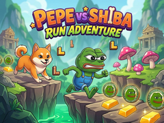 Hry Pepe vs Shiba Run Adventure