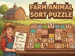 Hry Farm Animal Sort Puzzle