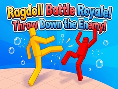 Hry Ragdoll Battle Royale! Throw Down the Enemy!
