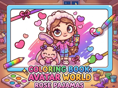 Hry Coloring Book: Avatar World Rose Pajamas