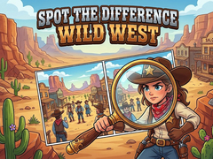 Hry Spot the Difference: Wild West