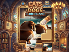 Hry Cats and Dogs Slide Puzzle