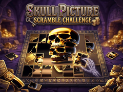 Hry Skull Picture Scramble Challenge