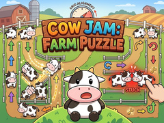 Hry Cow Jam Farm Puzzle