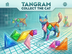 Hry Tangram Collect the cat