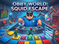 Hry Obby World Squid Escape