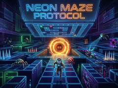 Hry Neon Maze Protocol
